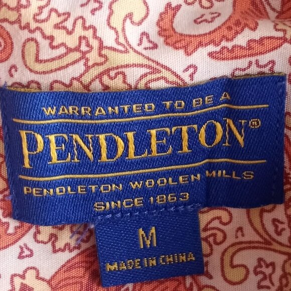 Pendleton Button Down Paisley Shirt (Women) - Picture 7 of 9